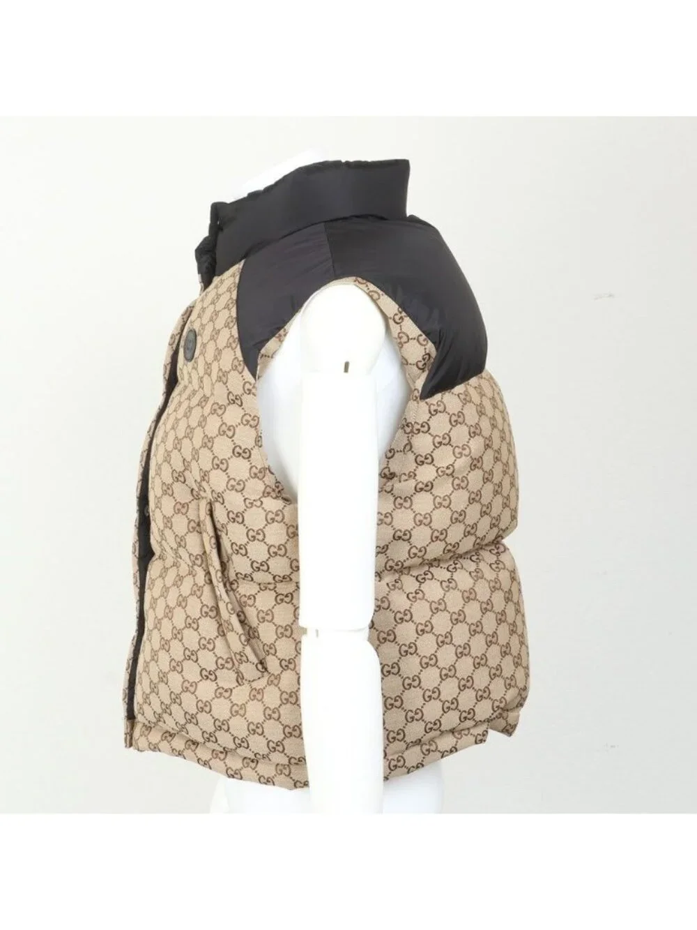 Gucci GG Canvas Down Vest 42 Jacket